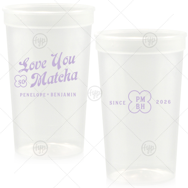Love You So Matcha Cup 32-oz. Stadium Cup (Ink)
