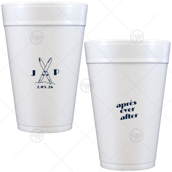 Après Ever After Cup 32-oz. Styrofoam Cup (Ink) 
