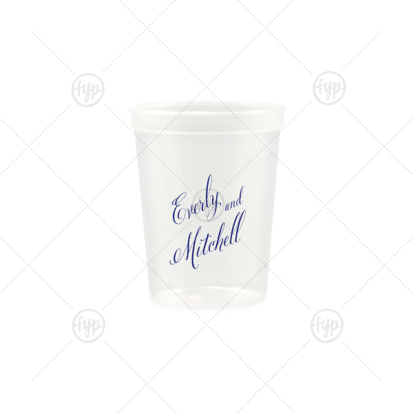 Fancy Names Cup 12-oz. Stadium Cup (Ink)