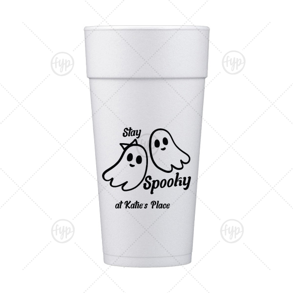 Groovy Halloween Cup 24-oz. Styrofoam Cup (Ink) 