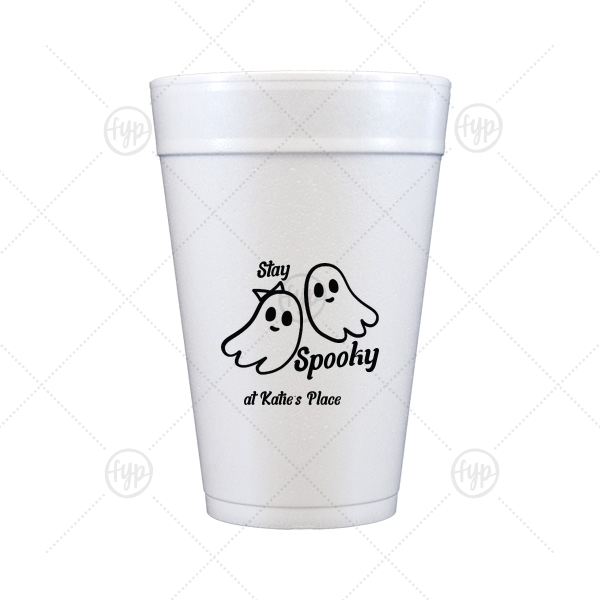 Groovy Halloween Cup 32-oz. Styrofoam Cup (Ink) 