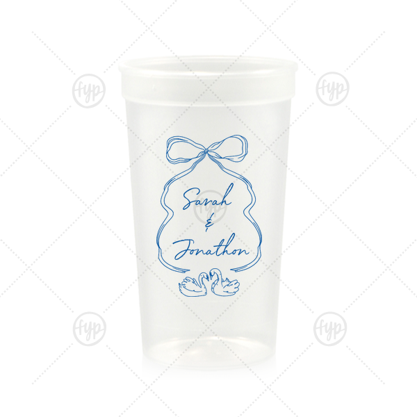 Swan Lovers Cup 22-oz. Stadium Cup (Ink)