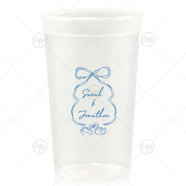 Swan Lovers Cup 32-oz. Stadium Cup (Ink)