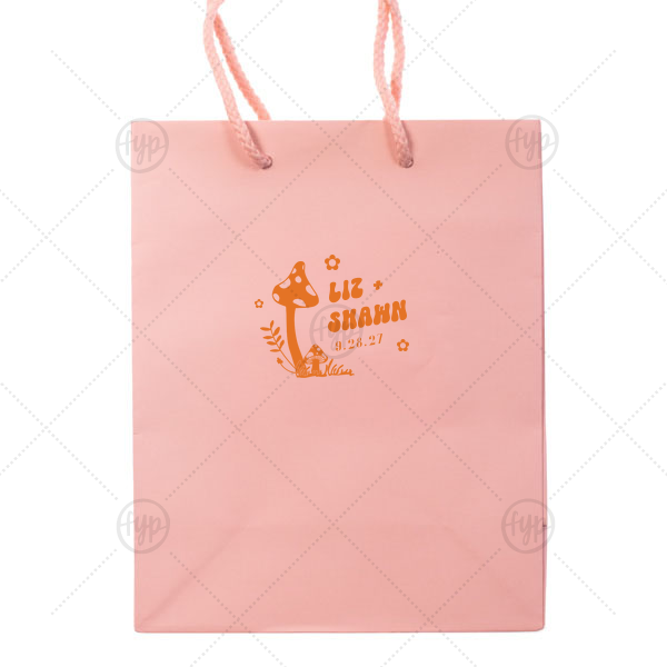 Enchanted Mushroom Names Bag Classic Gift Bag (Foil)