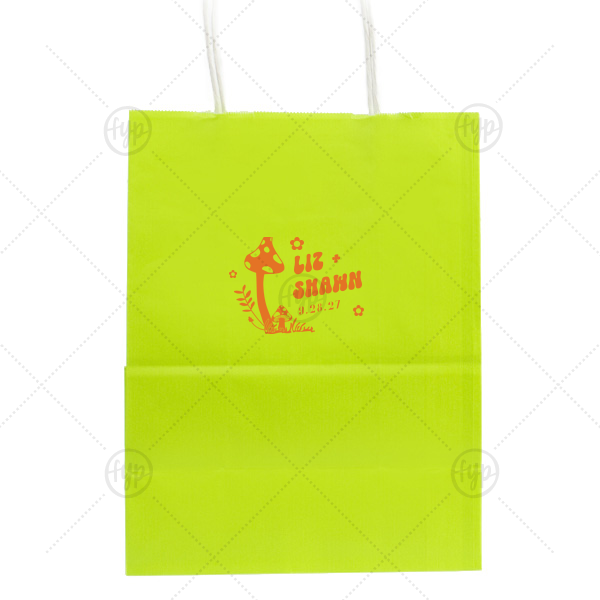 Enchanted Mushroom Names Bag Gift Bag (Foil)