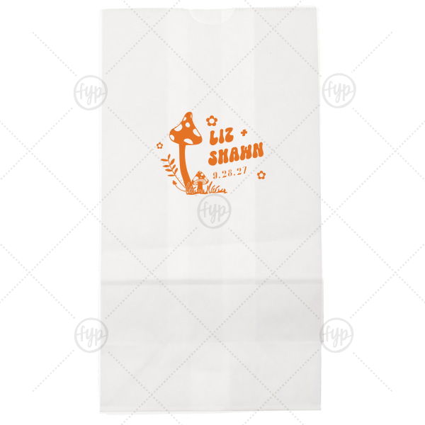 Enchanted Mushroom Names Bag Lunch Bag (Foil)