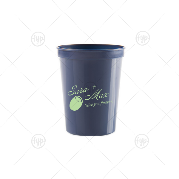 Olive You Forever Cup 12-oz. Stadium Cup (Ink)
