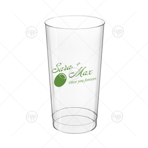 Olive You Forever Cup 16-oz. Hard Plastic Cup (Ink)