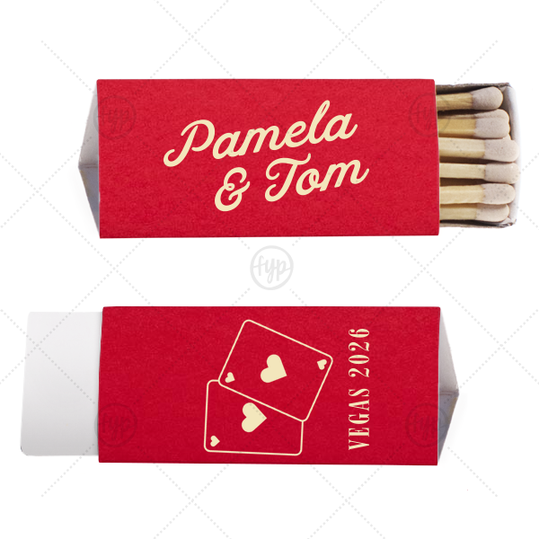 Vegas Baby Cards Matchbox Triangle Matchbox (Foil)