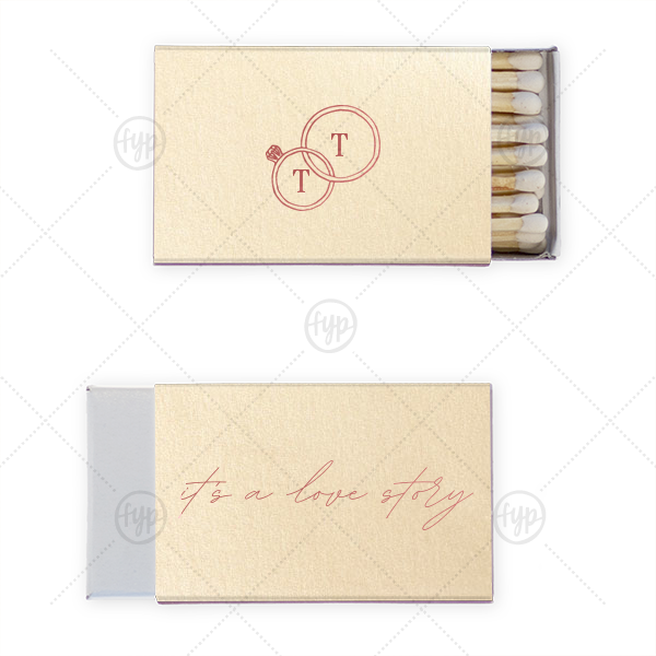 It's A Love Story Matchbox Classic Matchbox (Foil)