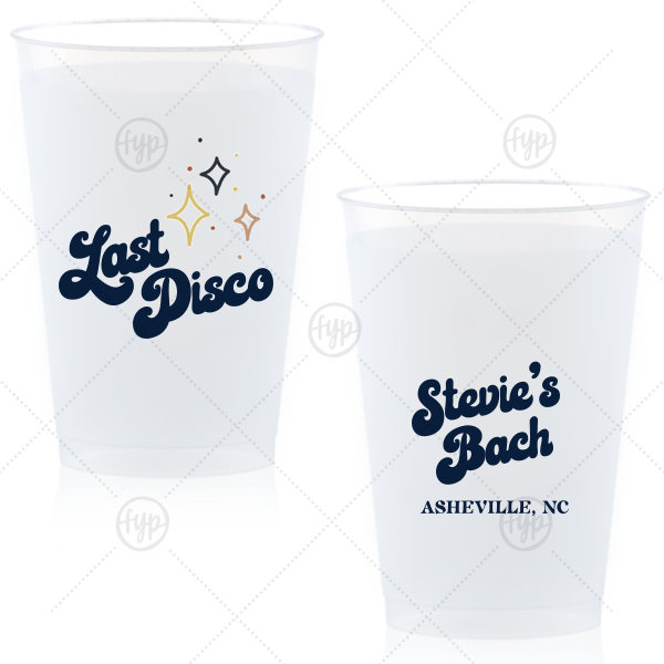 Last Disco Full Color Birthday Cup 12-oz. Frosted Cup (Photo)