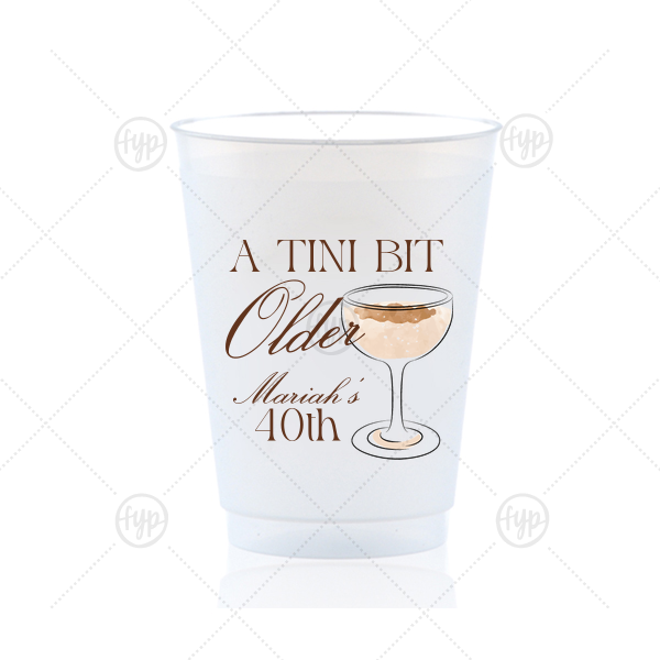 A Tini Bit Older Espresso Martini Full Color Cup 16-oz. Frosted Cup (Photo)