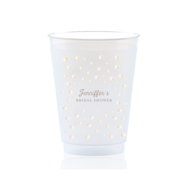 Pearls and Prosecco Cup 16-oz. Frosted Cup (Photo)