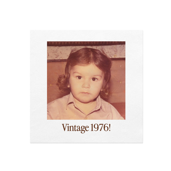 Vintage Custom Photo Napkin Cocktail Napkin (Photo)