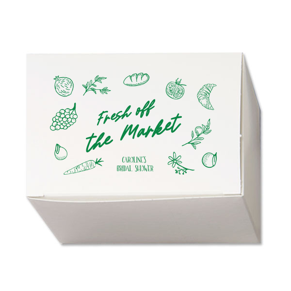 	Fresh Off The Market Bachelorette Cake Box Cake Box (Foil)