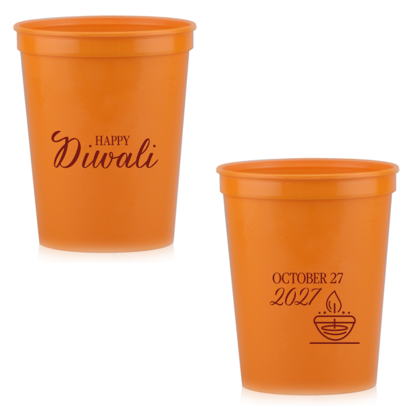 Happy Diwali Cup 16-oz. Stadium Cup (Ink)