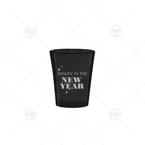 Ringin' In The New Year Cup 2-oz. Shot Glass (Ink)