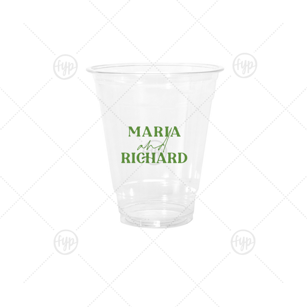 Pasta Party Names Cup 12-oz. Cold Cup (Ink)
