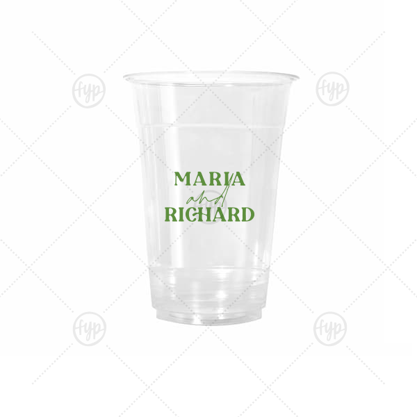 Pasta Party Names Cup 16-oz. Cold Cup (Ink)