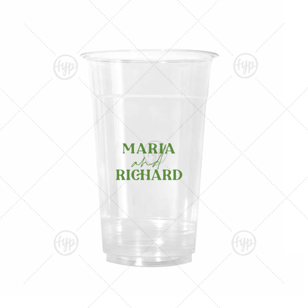 Pasta Party Names Cup 20-oz. Cold Cup (Ink)