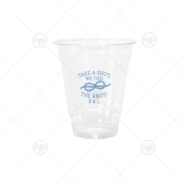 We Tied The Knot Cup 12-oz. Cold Cup (Ink)