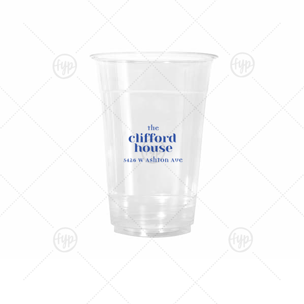 Our House Cup 16-oz. Cold Cup (Ink)