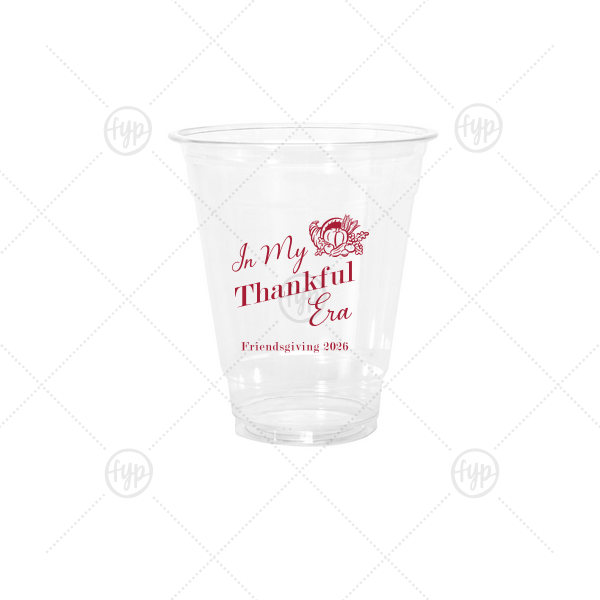 In My Thankful Era Cup 12-oz. Cold Cup (Ink)