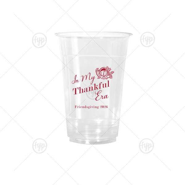 In My Thankful Era Cup 16-oz. Cold Cup (Ink)