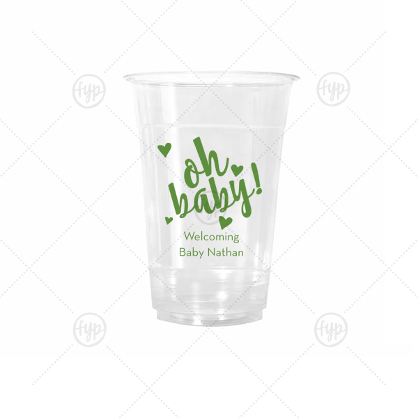 Oh Baby Cup 16-oz. Cold Cup (Ink)