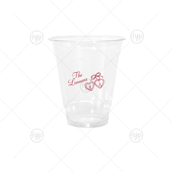 Heart Locket Cup 12-oz. Cold Cup (Ink)