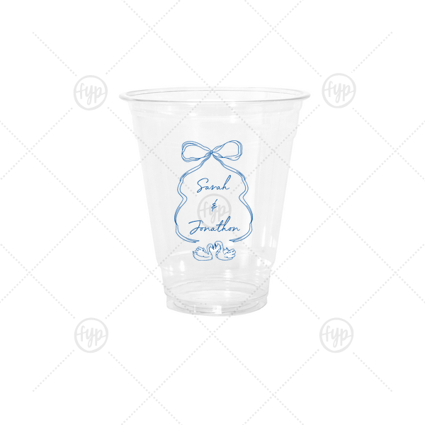 Swan Lovers Cup 12-oz. Cold Cup (Ink)