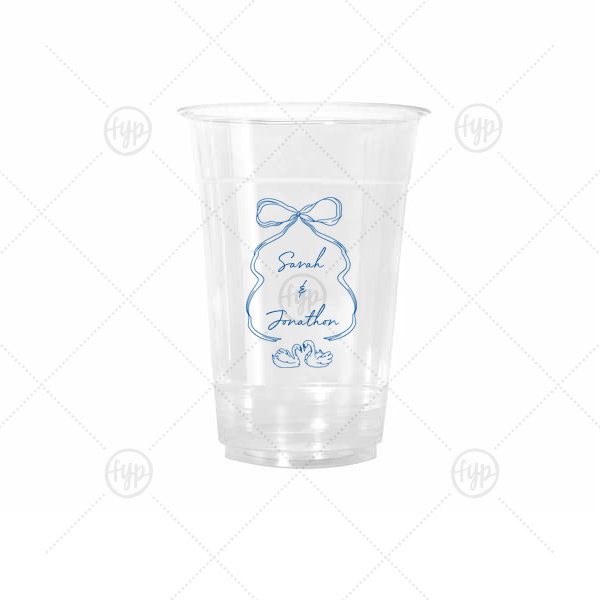 Swan Lovers Cup 16-oz. Cold Cup (Ink)