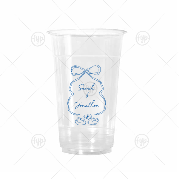 Swan Lovers Cup 20-oz. Cold Cup (Ink)