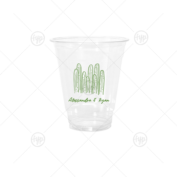 Southwest Cactus Cup 12-oz. Cold Cup (Ink)