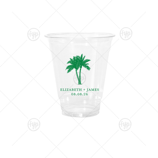 Romantic Beach Vibes Cup 12-oz. Cold Cup (Ink)