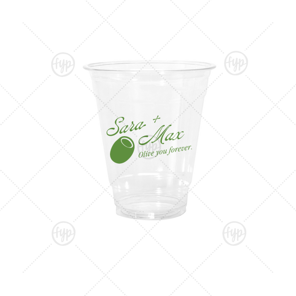 Olive You Forever Cup 12-oz. Cold Cup (Ink)