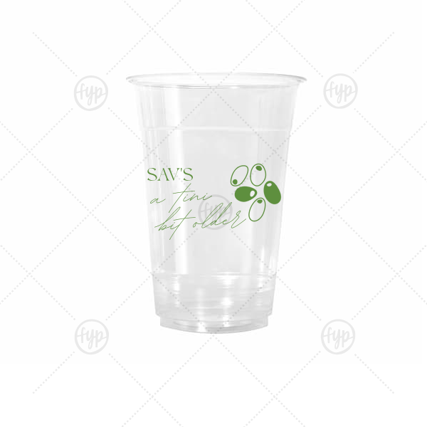 A Tini Bit Older Birthday Cup 16-oz. Cold Cup (Ink)