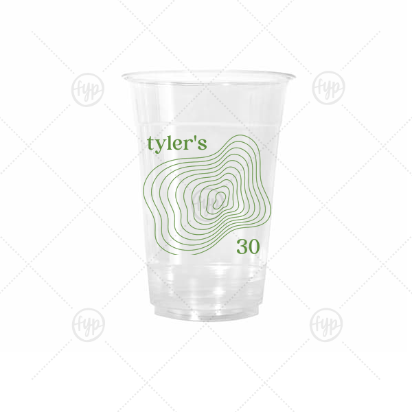 Tree Rings Birthday Cup 16-oz. Cold Cup (Ink)
