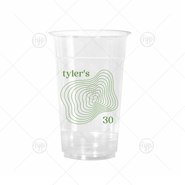 Tree Rings Birthday Cup 20-oz. Cold Cup (Ink)
