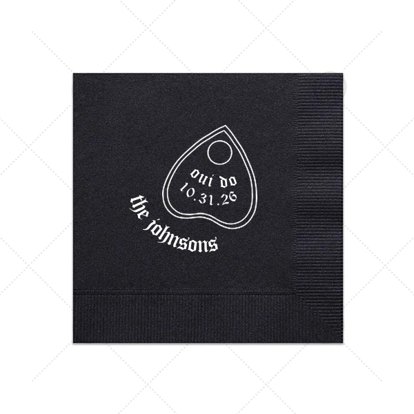 Oui Do Napkin Cocktail Napkin (Foil)