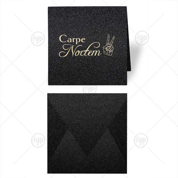 Carpe Noctem Gift Enclosure Gift Enclosure (Foil)