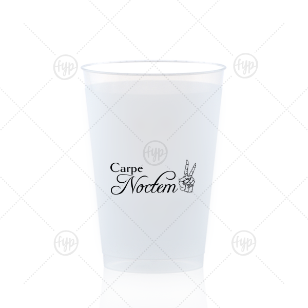 Carpe Noctem Cup 12-oz. Frosted Cup (Ink)