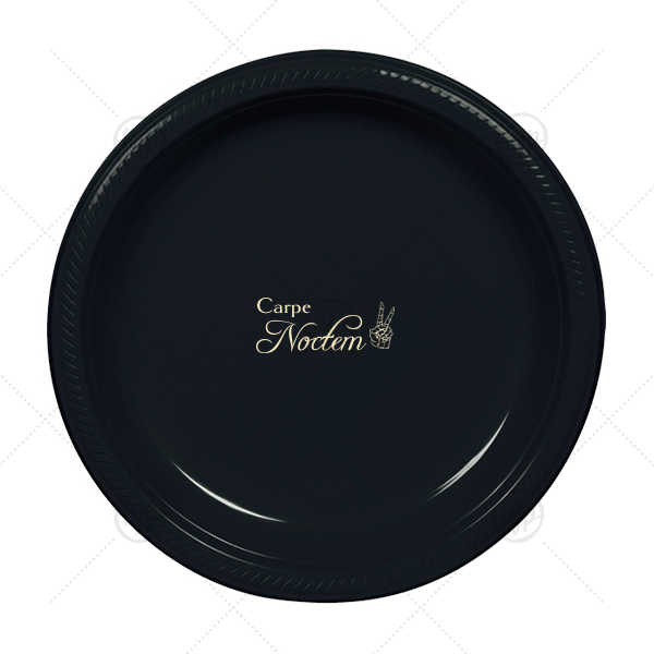 Carpe Noctem Plates Appetizer Plate (Foil)