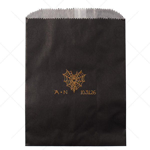 Web Heart Bag Cookie Bag (Foil)