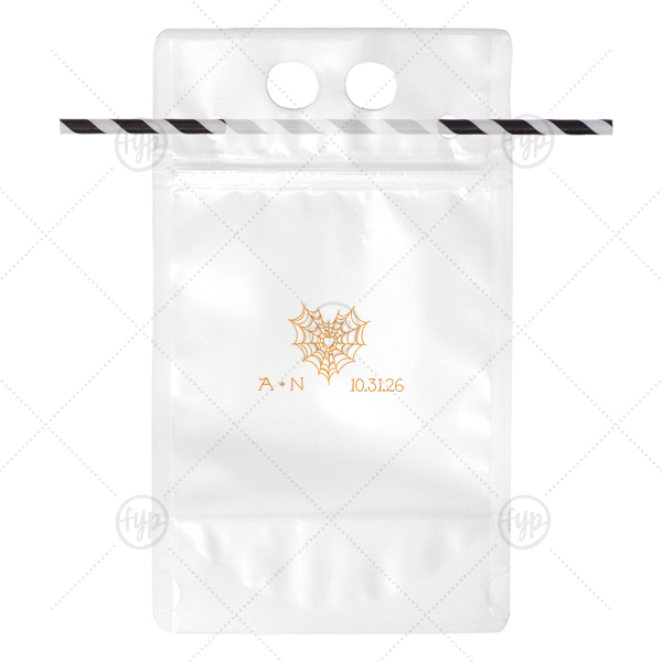 Web Heart Drink Pouch Drink Pouch (Foil)