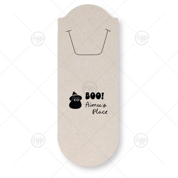 Witchy Cat Bookmark Rounded Bookmark (Foil)