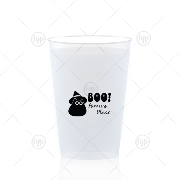 Witchy Cat Cup 12-oz. Frosted Cup (Ink)