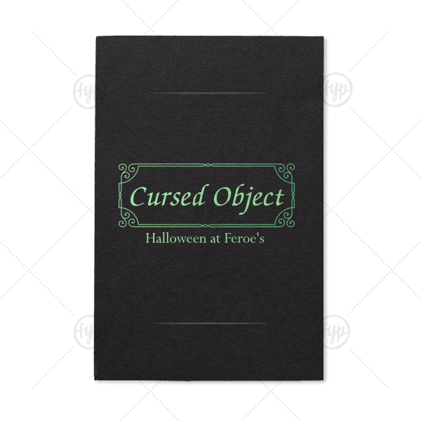 Cursed Object Sprinkler Sleeve Small Sparkler Sleeve (Foil)