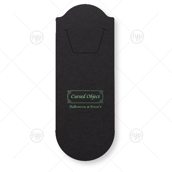 Cursed Object Bookmark Rounded Bookmark (Foil)