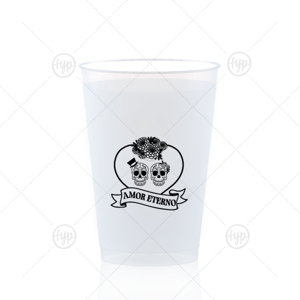 Amor Eterno Cup 12-oz. Frosted Cup (Ink)